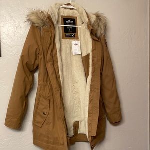 LG - Hollister Faux-Fur-Lined Parka